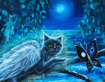 Картинка из свободных источников - (НЕ)ОБЫЧНАЯ КОШЕЧКА 