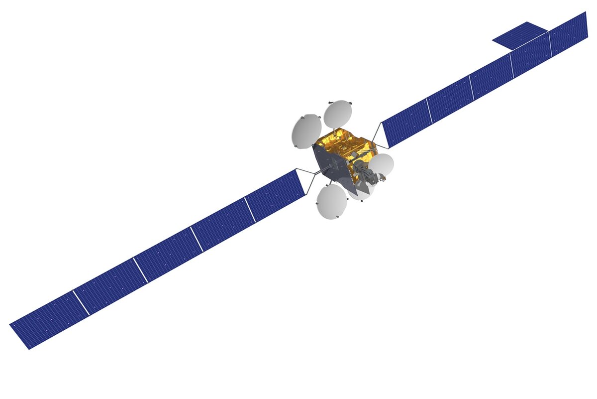 Переместить спутник на большую пунктирную. Спутник экспресс аму1. Спутник Аму 1. Спутники связи «экспресс-мд2». Спутник “экспресс Аму-1(ка)”.