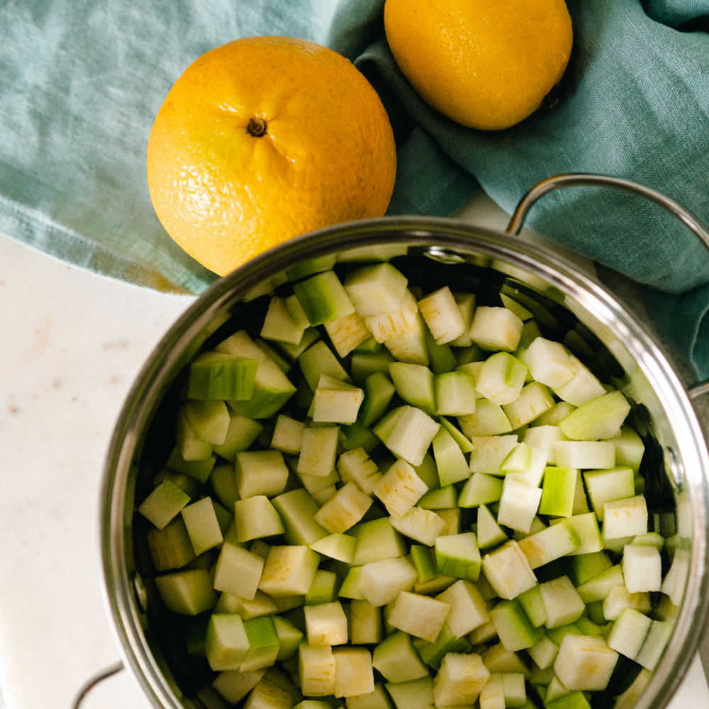 Янтарное варенье из кабачков и апельсинов с лимоном — рецепт с фото пошагово