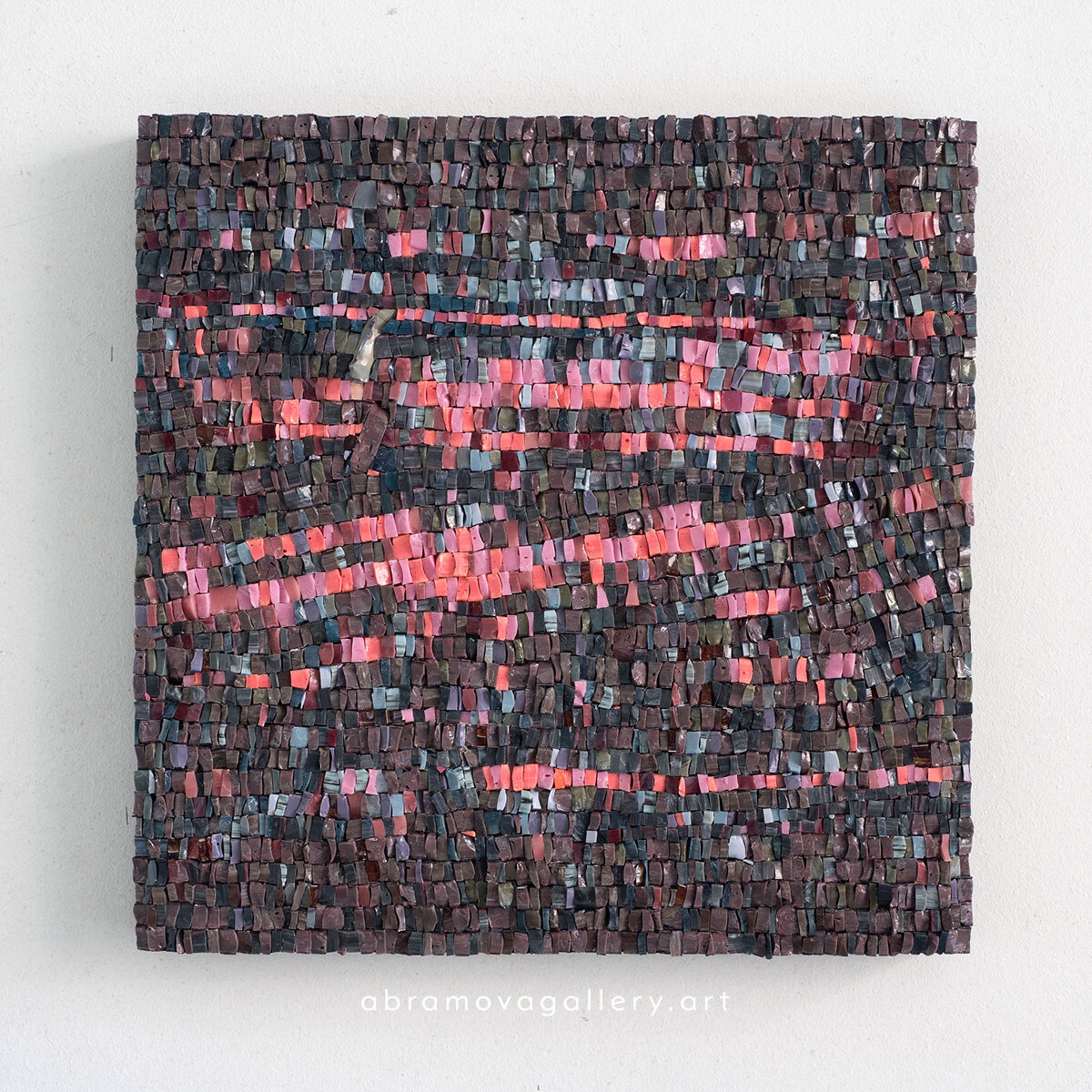 «Розовые линии», 34х34