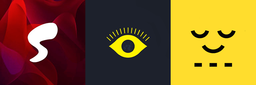 Логотипы компаний - Slinky, Teleport, Stickeroid