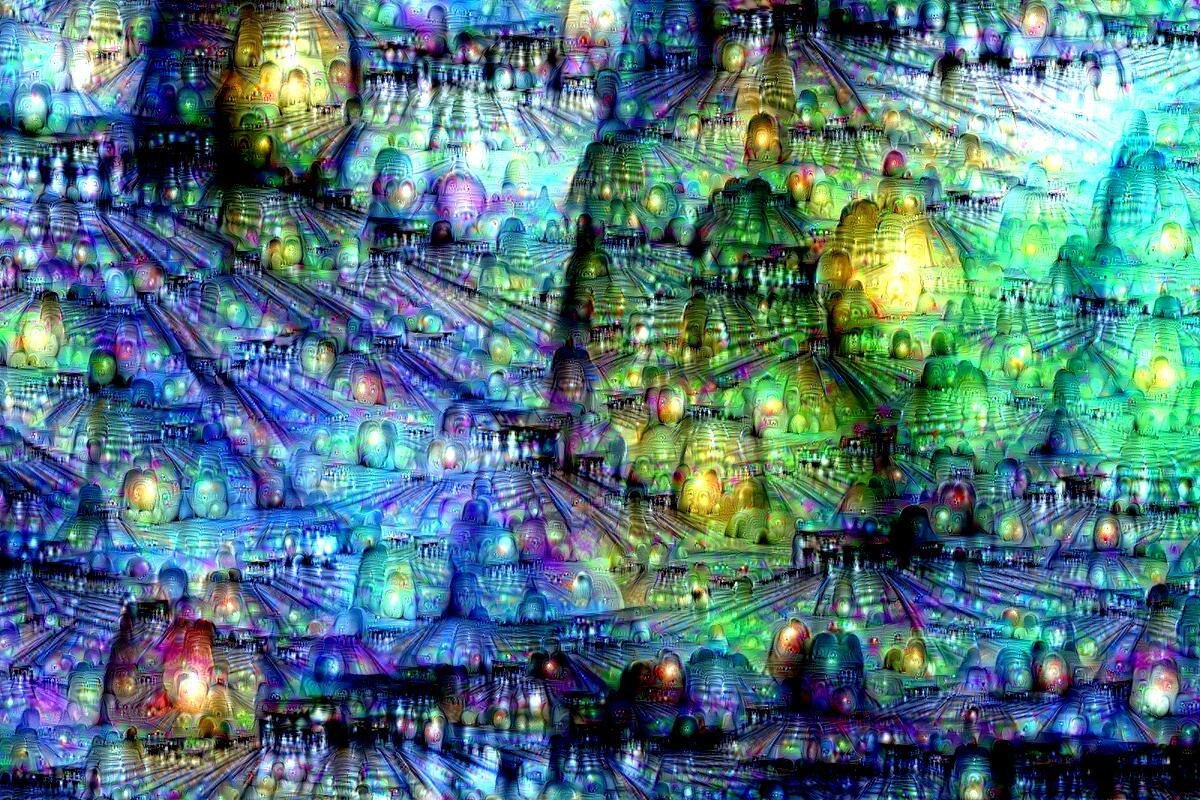 Искусственный интеллект картины. Картины нейросети Inception. Нейронная сеть Deep Dream. Живопись искусственного интеллекта. Картины искусственного интеллекта