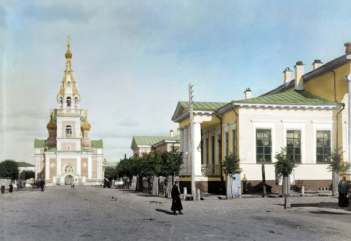 Былые годы. Воскресенский собор Пермь. Воскресенская Церковь (Пермь). Вознесенская Церковь Пермь. Старая Пермь храм Вознесения Господня.