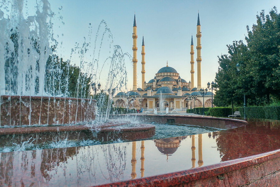 Сердце Чечни. грозный. Фото автора