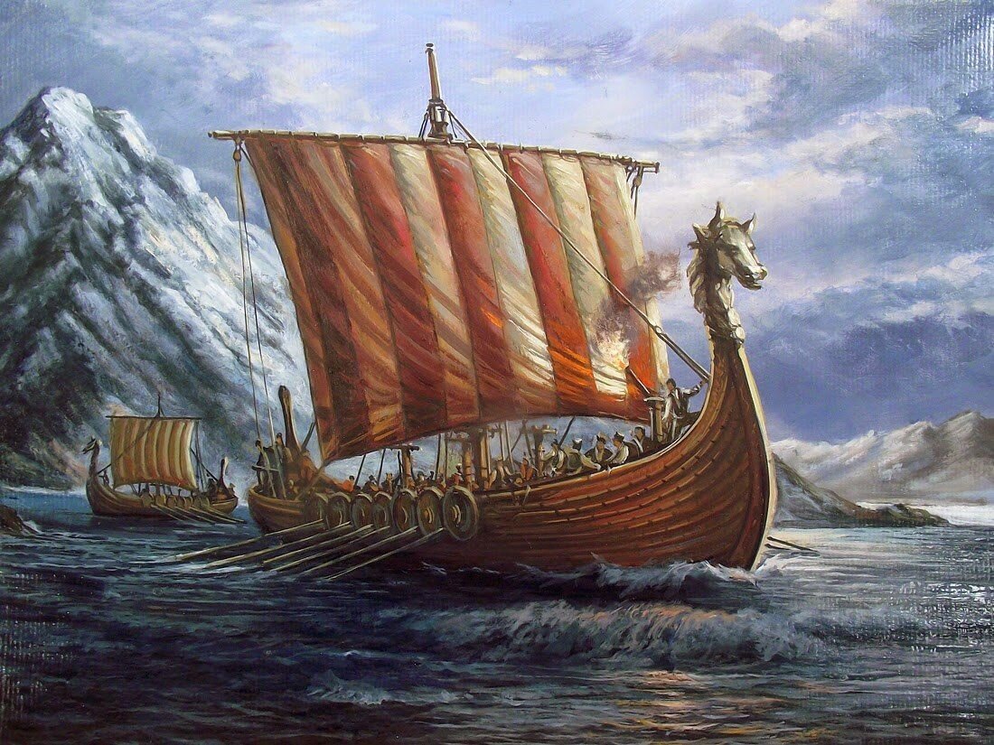 Впервые викинги достигли Ирландии и Шотландии благодаря тому, что наблюдали за сезонными перелетами птиц между Скандинавией и этими землями.