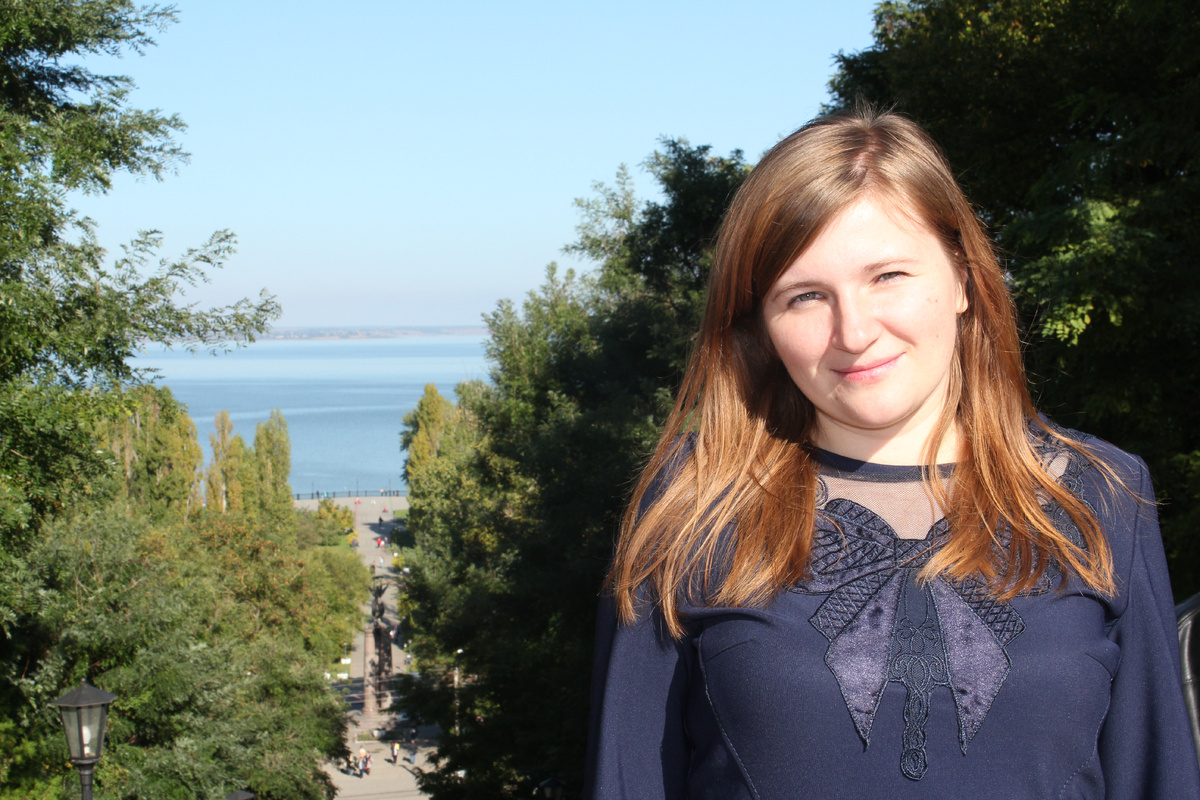 Вид с каменной лестницы 