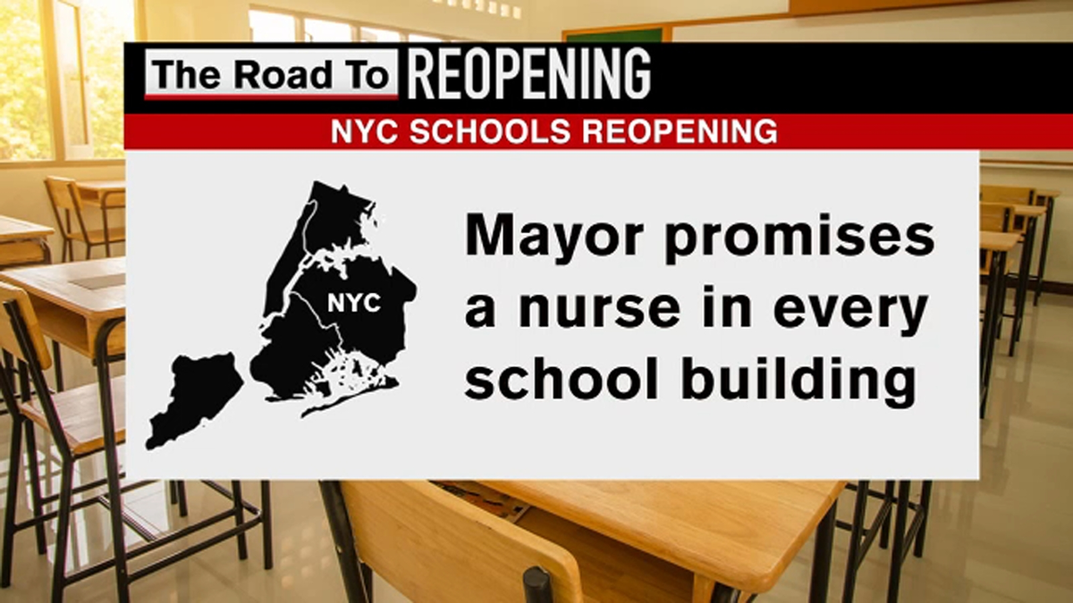 Какой-то мэр в Нью-Йорке пообещал медсестру в каждую школу, чтобы школы открылись как можно быстрее. Проще было бы обесточить новостные каналы по всей Америке.  