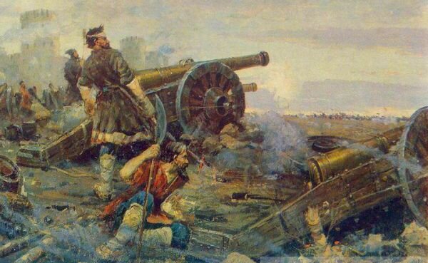 Русская артиллерия все 500 последние лет была лучшей в Европе