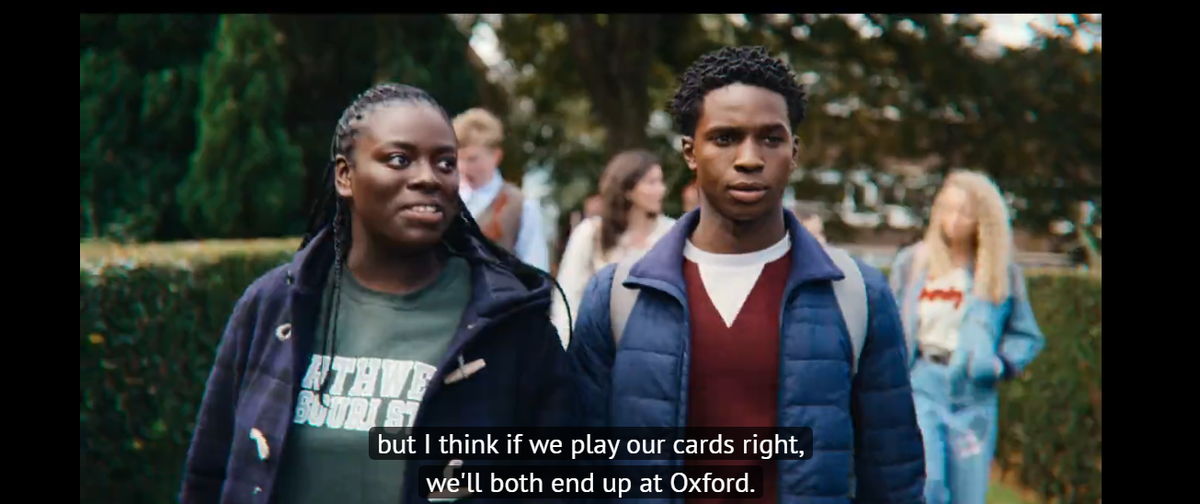 "...но я думаю, если мы сделаем все правильно, но мы оба окажемся в Оксфорде"