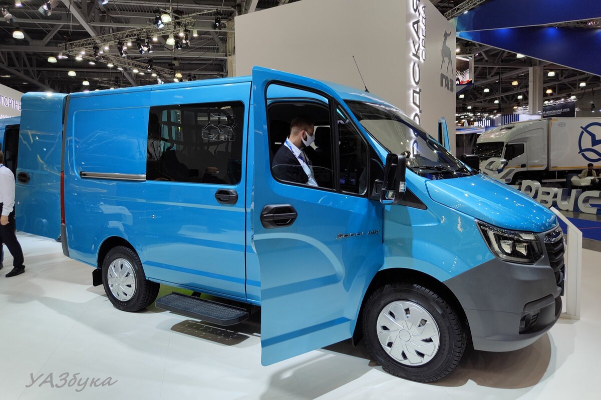 По виду сложно отличить от ГАЗели НН