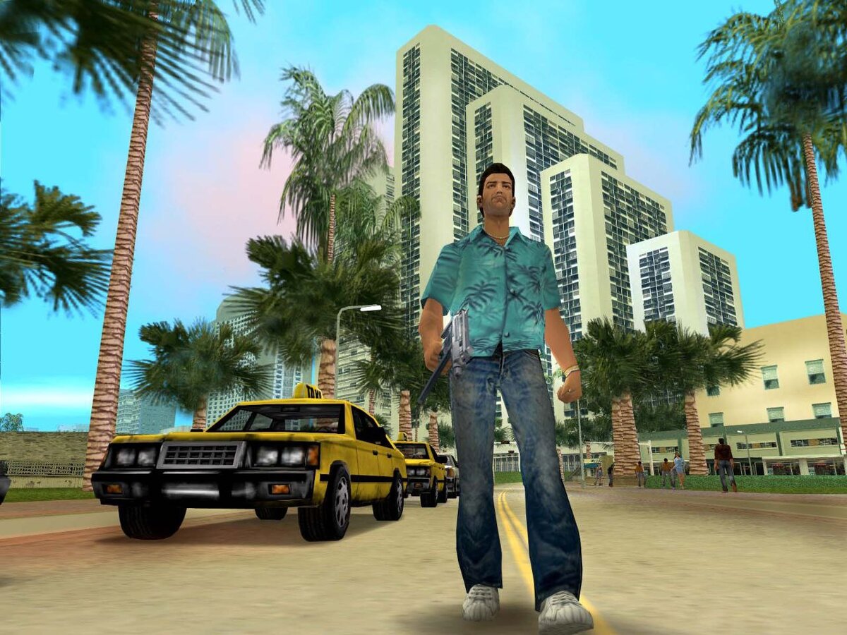 Grand Theft Auto: Vice City – есть ли смысл рассказывать об игре, о которой знает каждый? Даже если вы не играли в серию Grand Theft Auto, то точно слышали о ней. Вы же не узнать сюжет пришли, а узнать как игра идет на мобильных устройствах, верно? Так вот, компания Rockstar в очередной раз удивила качественным портом классики. Когда-то мы даже представить себе не могли поиграть в полноценную «ГТА» на мобильном устройстве. ‼️ ‼️ ‼️ ‼️ Заходим в игру, нажимаем ( Начать игру ), потом ( Загрузить ), если хотите много денег: выбираете 3-ий слот.