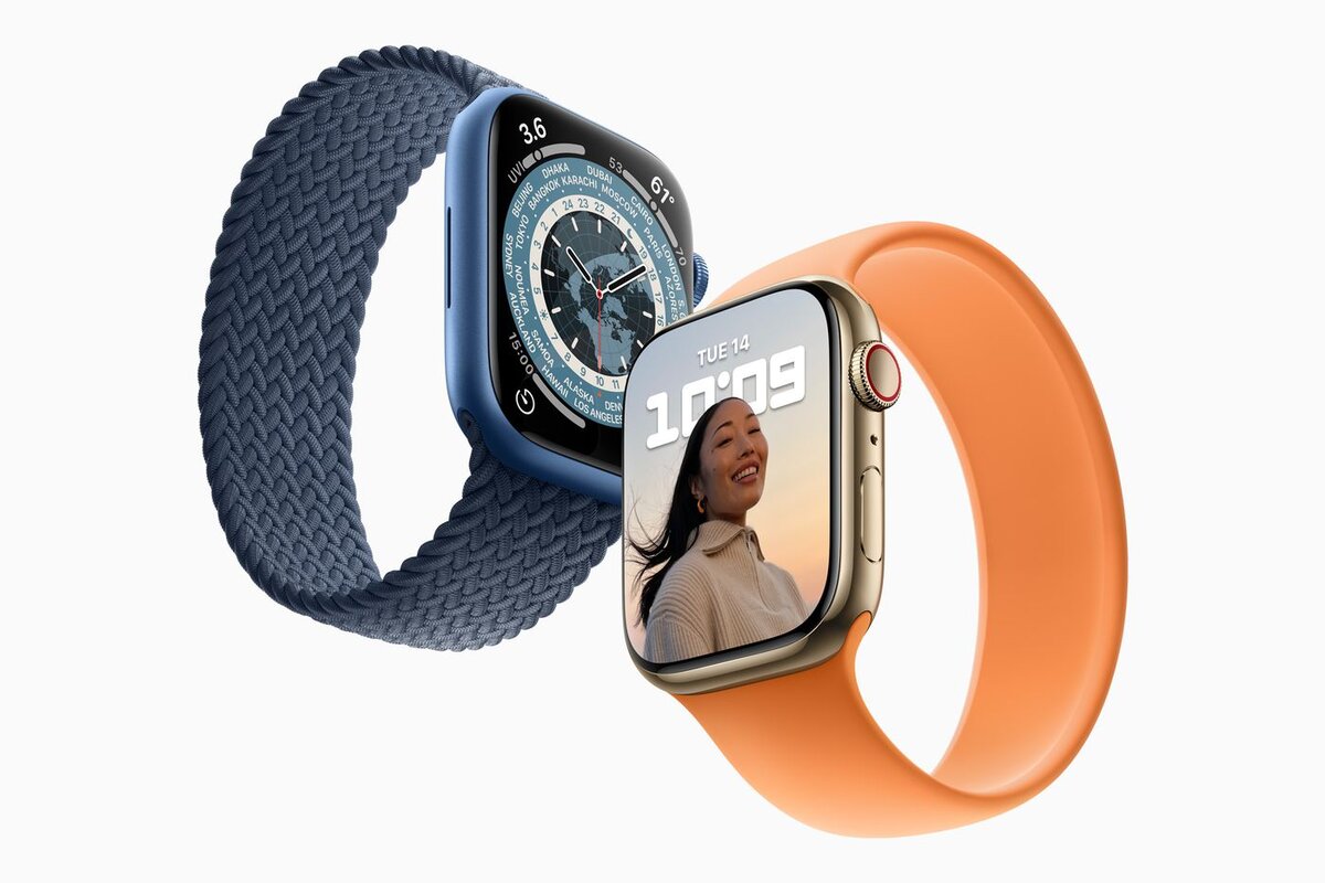 Apple Watch Series 7 оснащены дисплеем большего размера