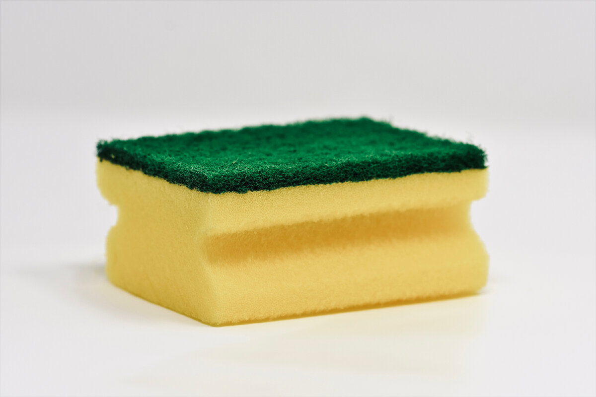 Губка для мытья посуды