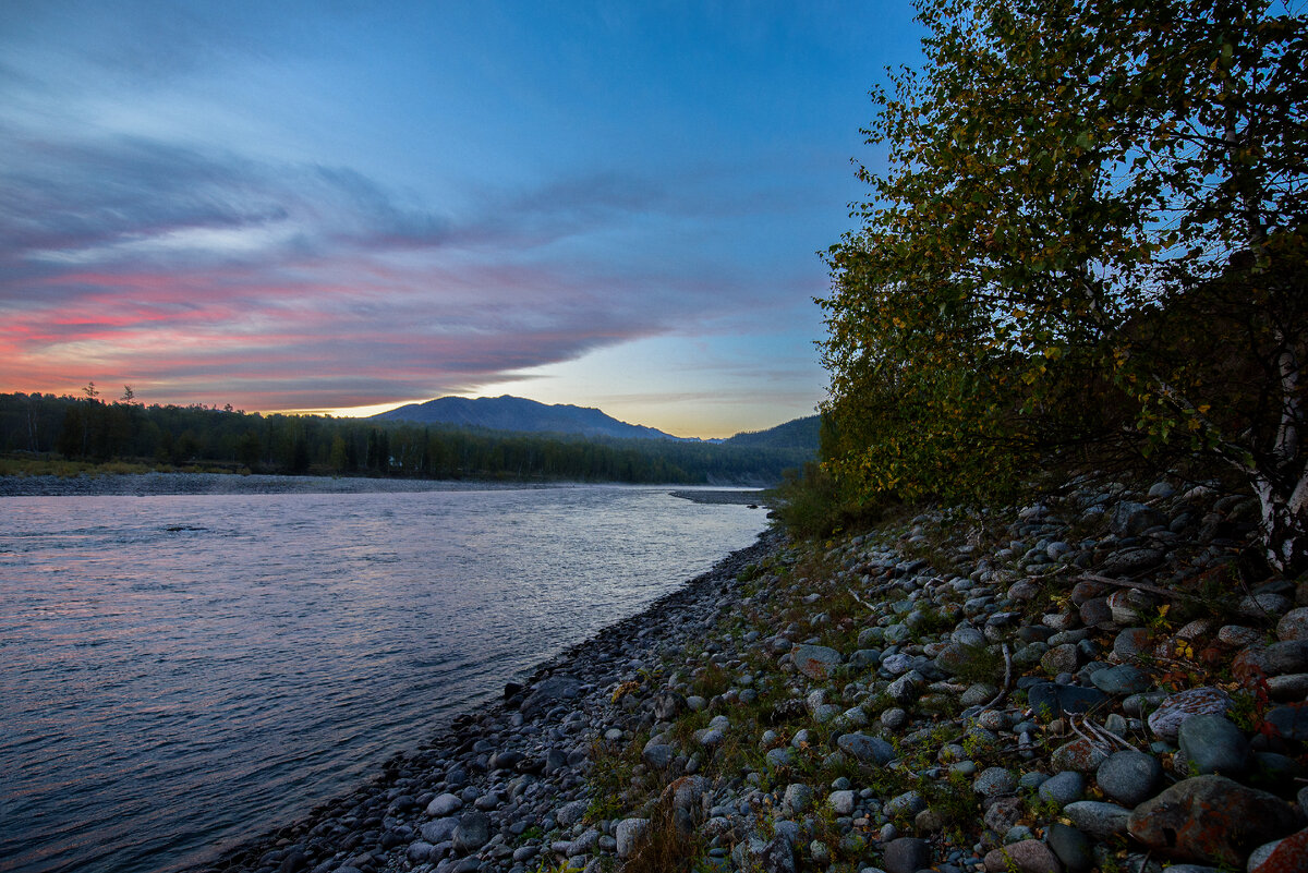 Река Катунь.