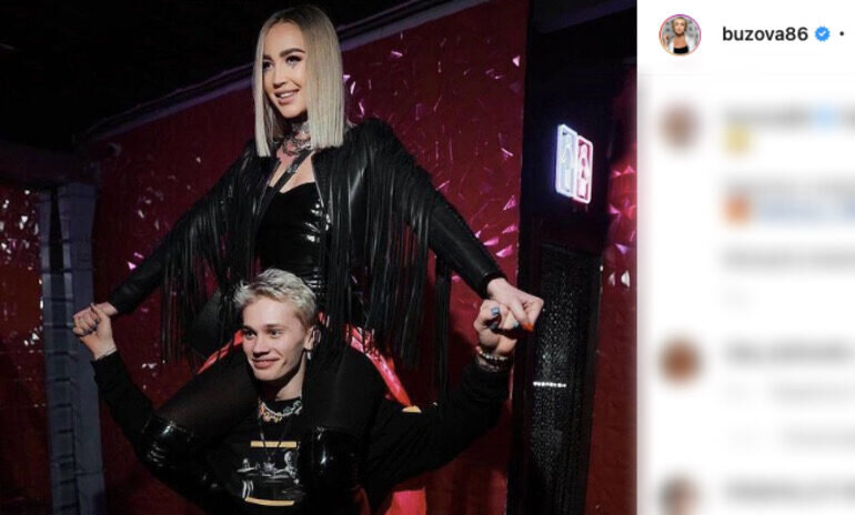 Ольга Бузова и Даня Милохин. Фото: скриншот Instagram/@buzova86