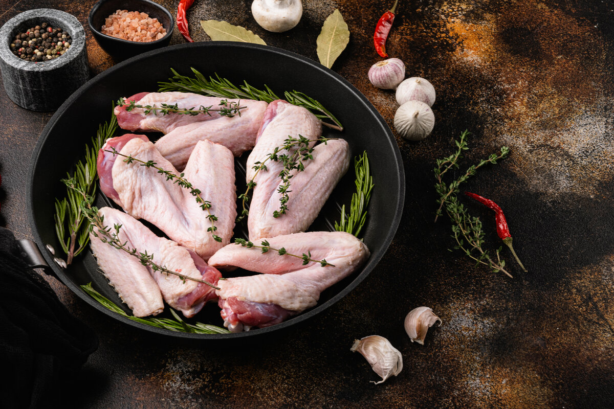 Утиные крылья.