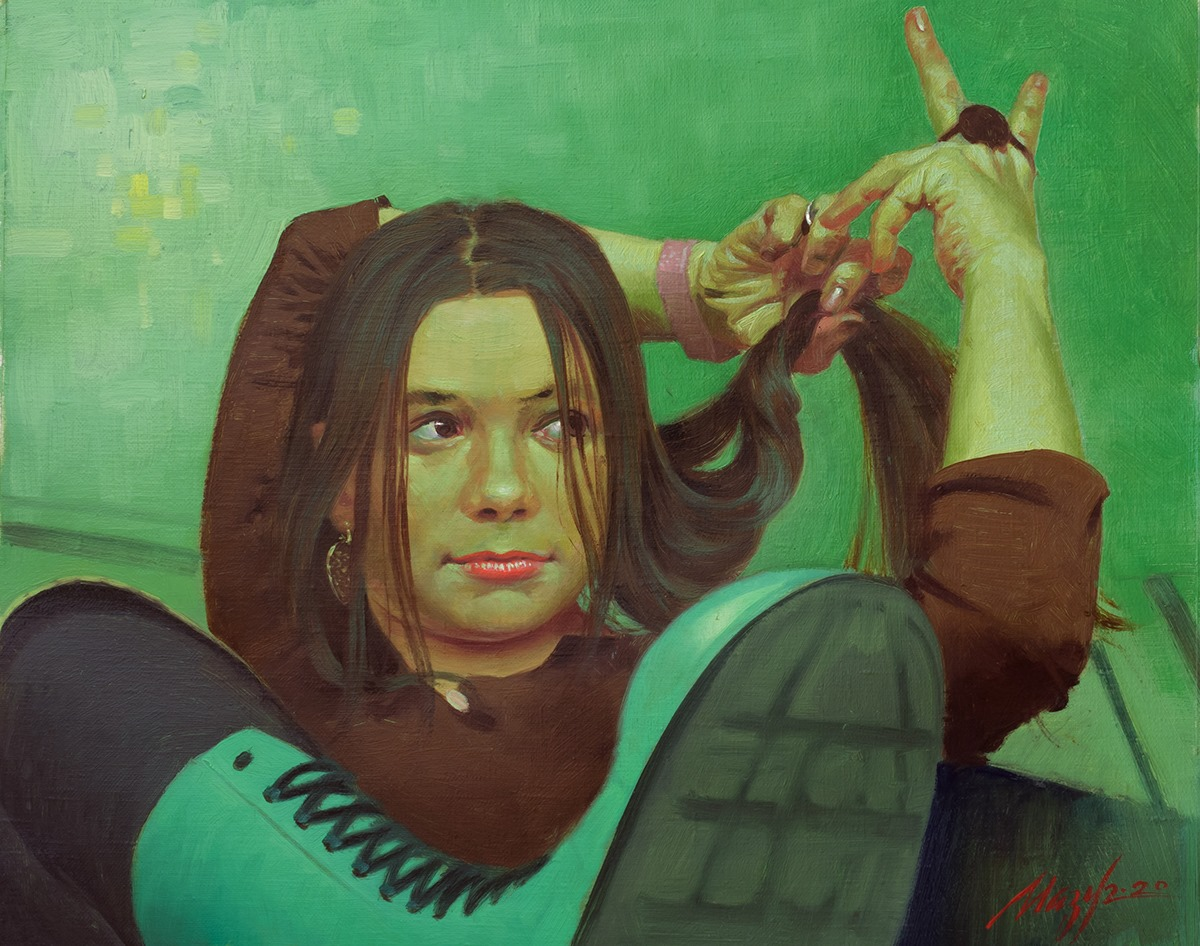 "Молодо зелено " Художник Николай Мазуров 