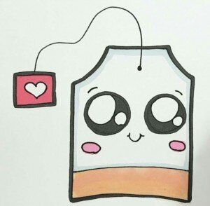 Главное нарисовать милые глаза и картинка уже милая.