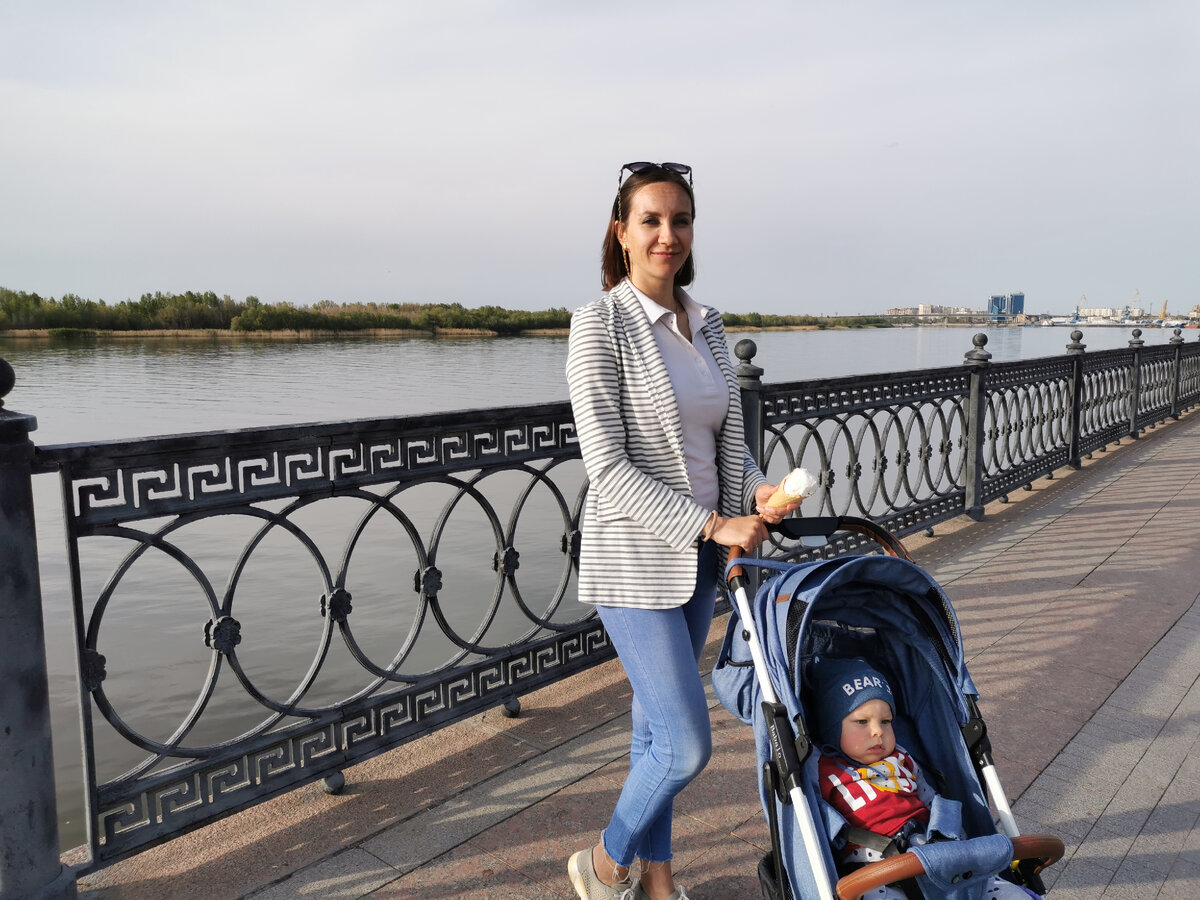 Фото автора на набережной. 
