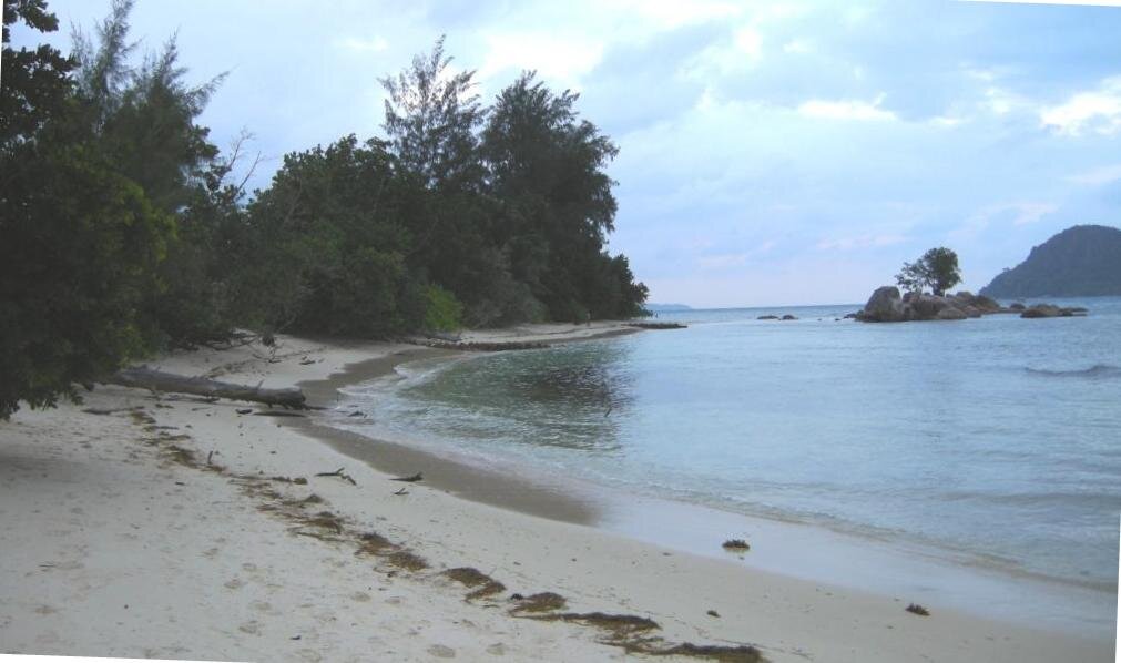  Рис. 1. Anse Buden северная часть.