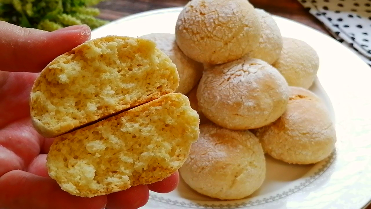 Пышное печенье на сметане