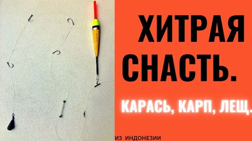 Снасть на сазана с кормушкой в картинках