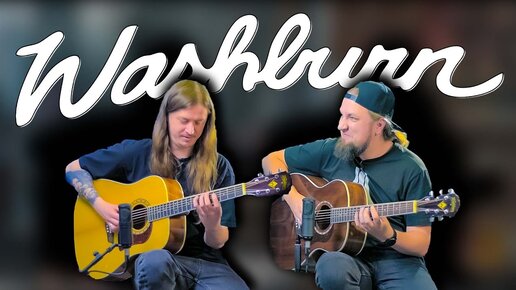 Рассказываем о акустических гитарах Washburn