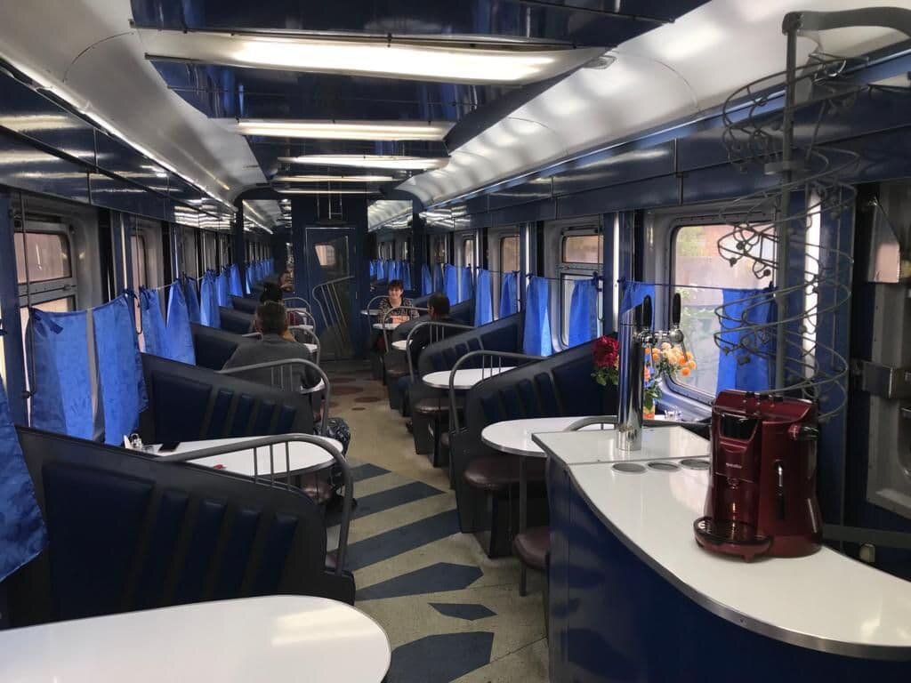 Кафе-столовая из жд вагона