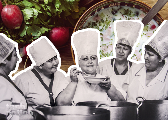 Холодные летние супы из СССР