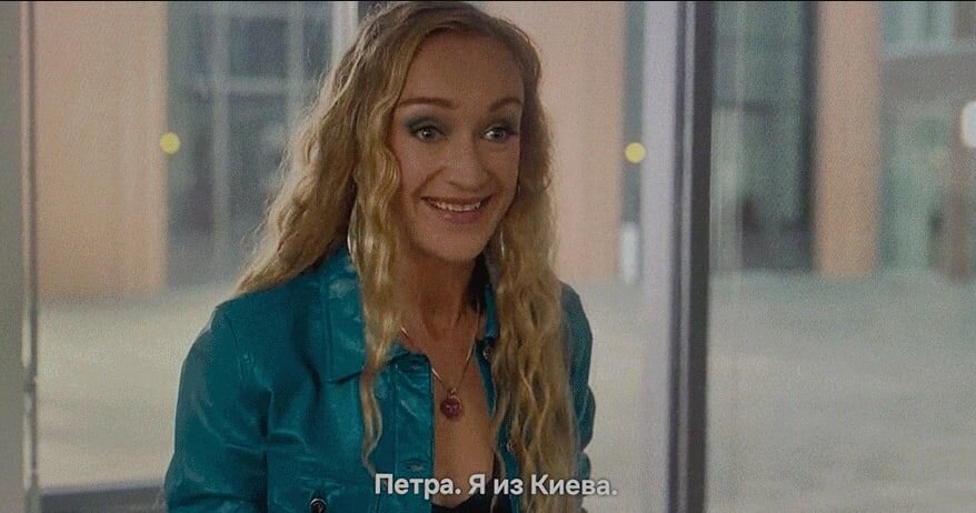 Кинематографическая украинка из Киева