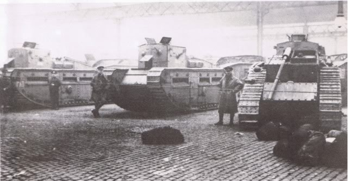 Три танка в Глазго
