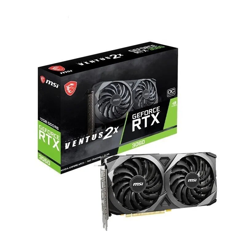 GeForce RTX 3060 12 ГБ (VENTUS 2X 12G OC LHR), rev. 2.0 (LHR)