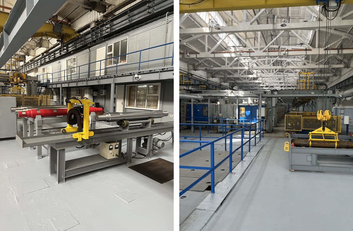 На производстве «НовоТехРейл». Источник: ОПЖТ