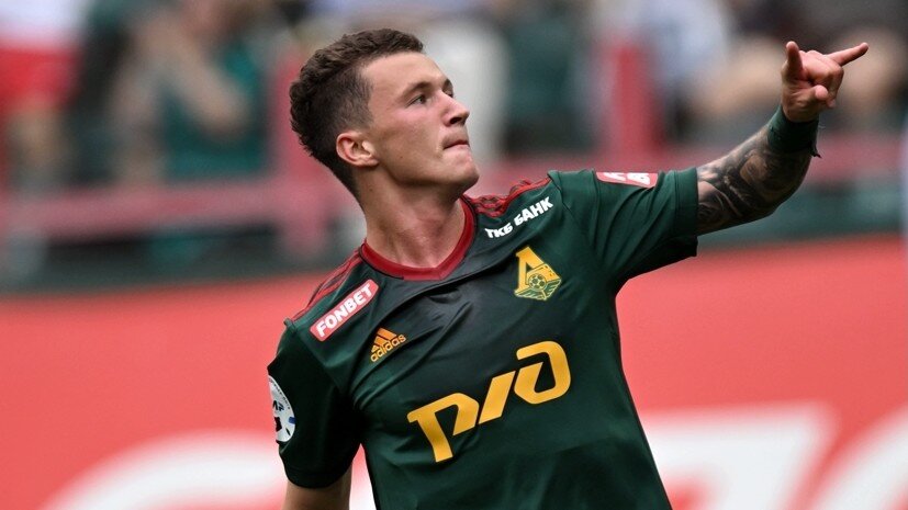     Нападающий «Локомотива» Иван Игнатьев РИА Новости Григорий Сысоев