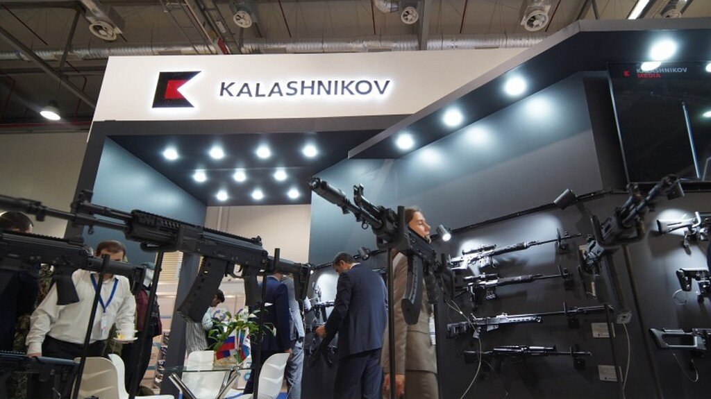 Стенд концерна «Калашников» на выставке ADEX 2022