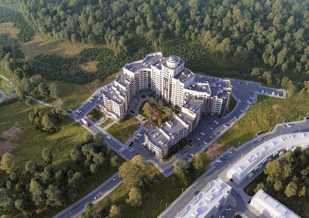 Виртуализация жилого комплекса от компании PlayEstate