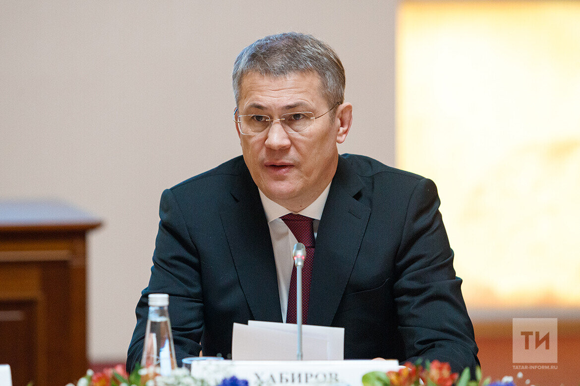 Радий Хабиров рассказал, что собирается построить Евразийский музей кочевых цивилизаций в Чишминском районе, что в нескольких десятках километров от УфыФото: © Владимир Васильев / «Татар-информ»