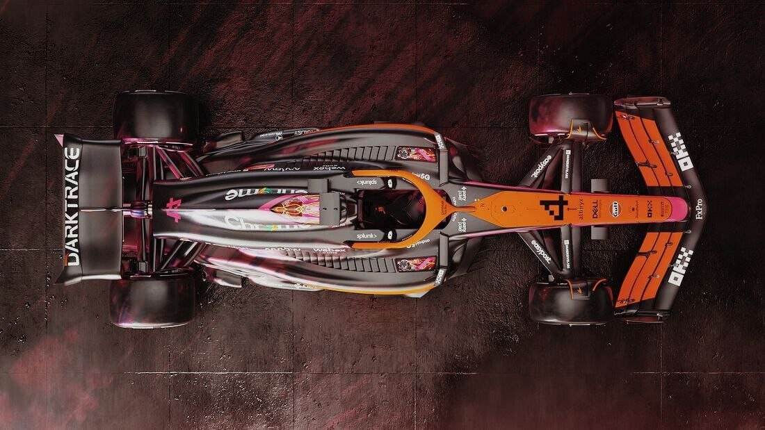 McLaren MCL36 2022 года