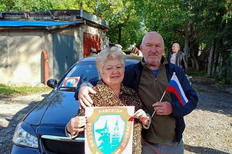     Жители Донбасса голосуют за свое будущее в составе России. Фото: ТГ/Кулемзин