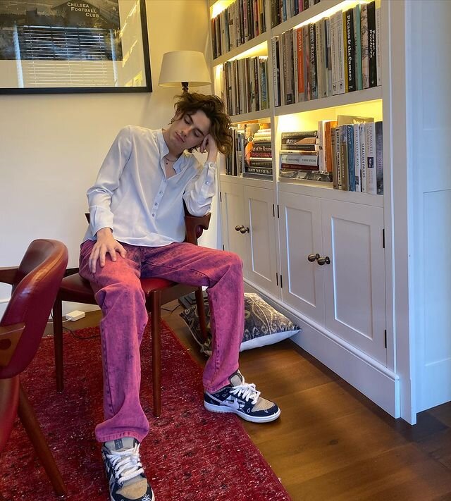     Тимоти Шаламе. Фото: @tchalamet