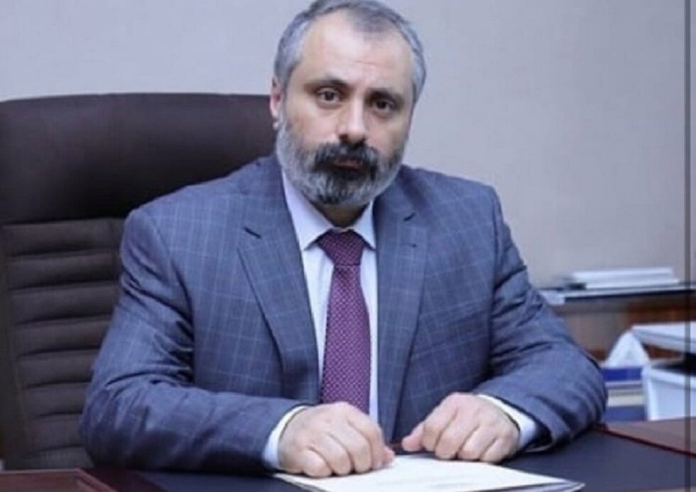 Министр иностранных дел Нагорно-Карабахской Республики (Республики Арцах) Давид Бабаян