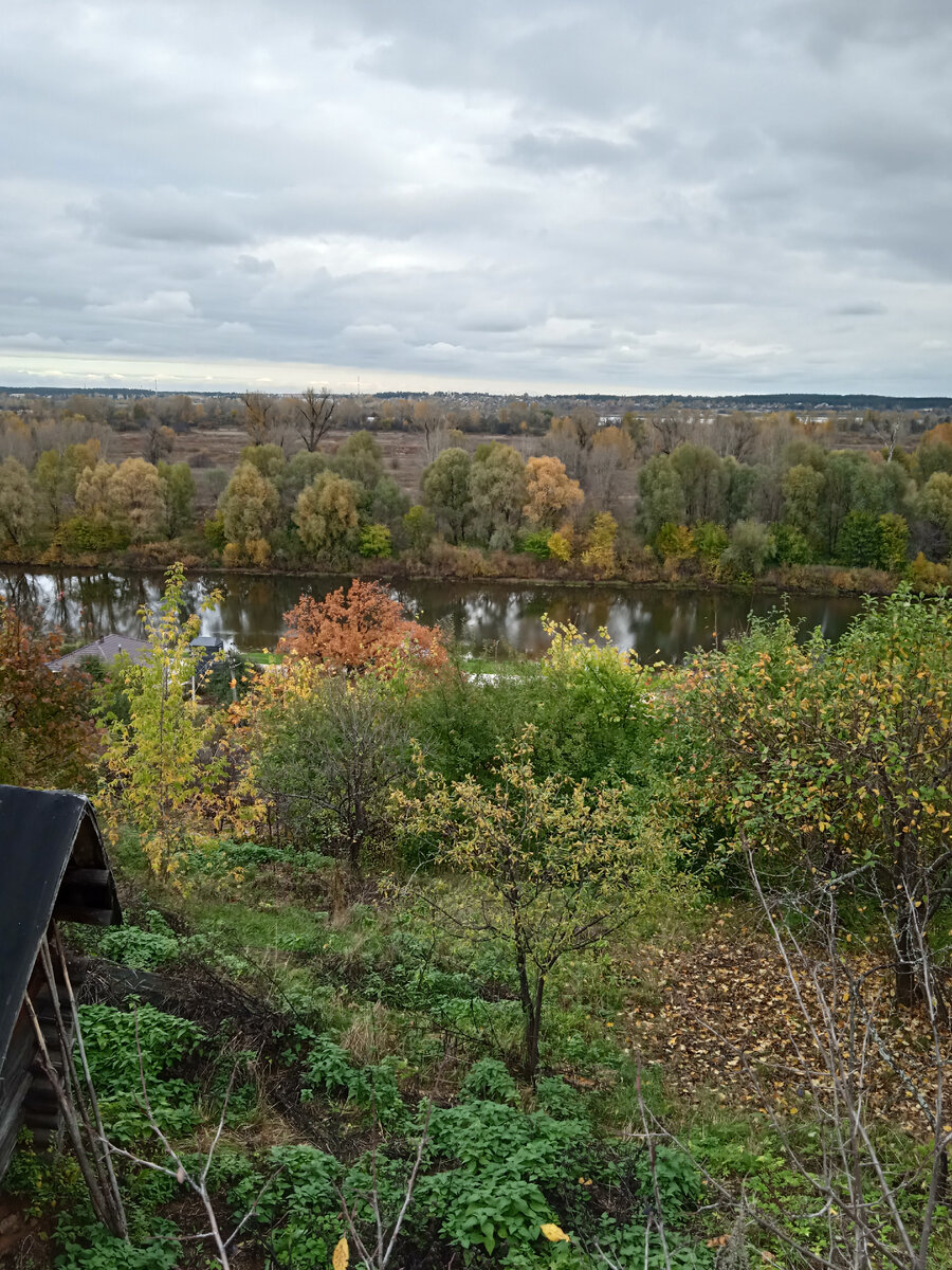 Октябрь. Река Кудьма. 