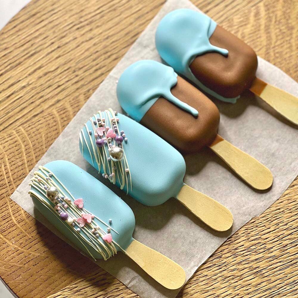 Муссовые пирожные "Эскимо"