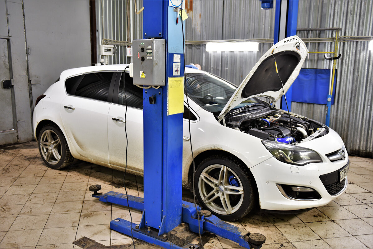 Опель в сервисе 