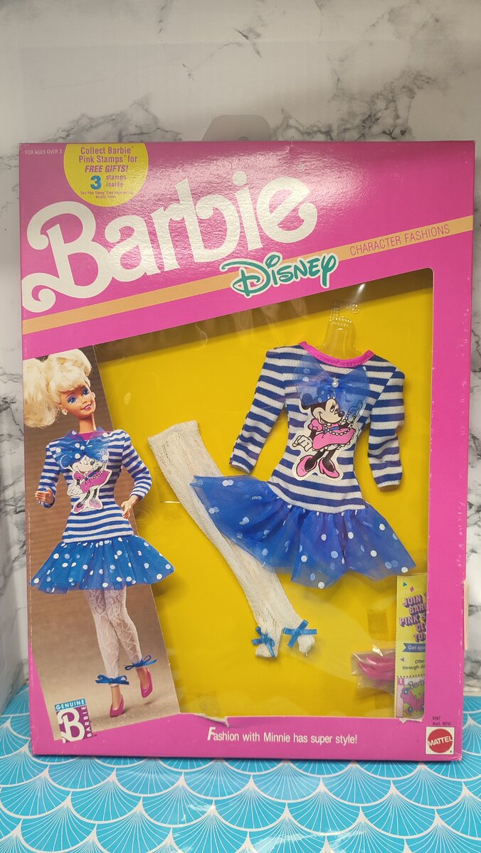 аутфит Barbie Disney Characters Fashions 1989