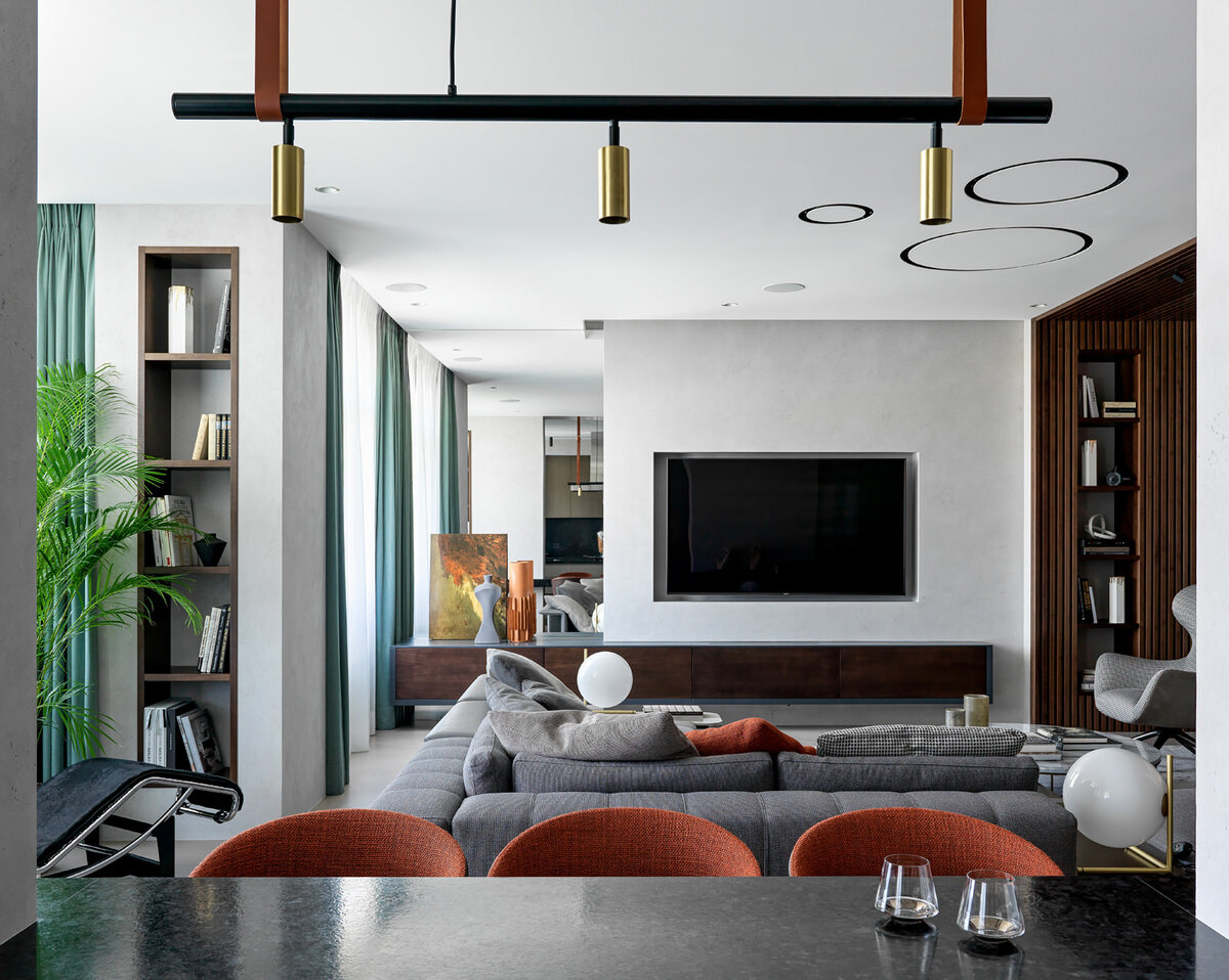 Квартира в Москве по дизайну студии AB-architects.