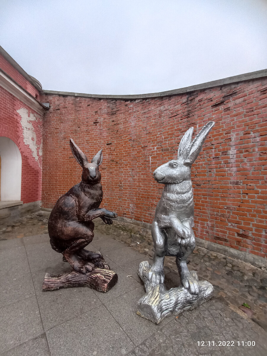 В Петропавловской крепости в Санкт-Петербурге. 