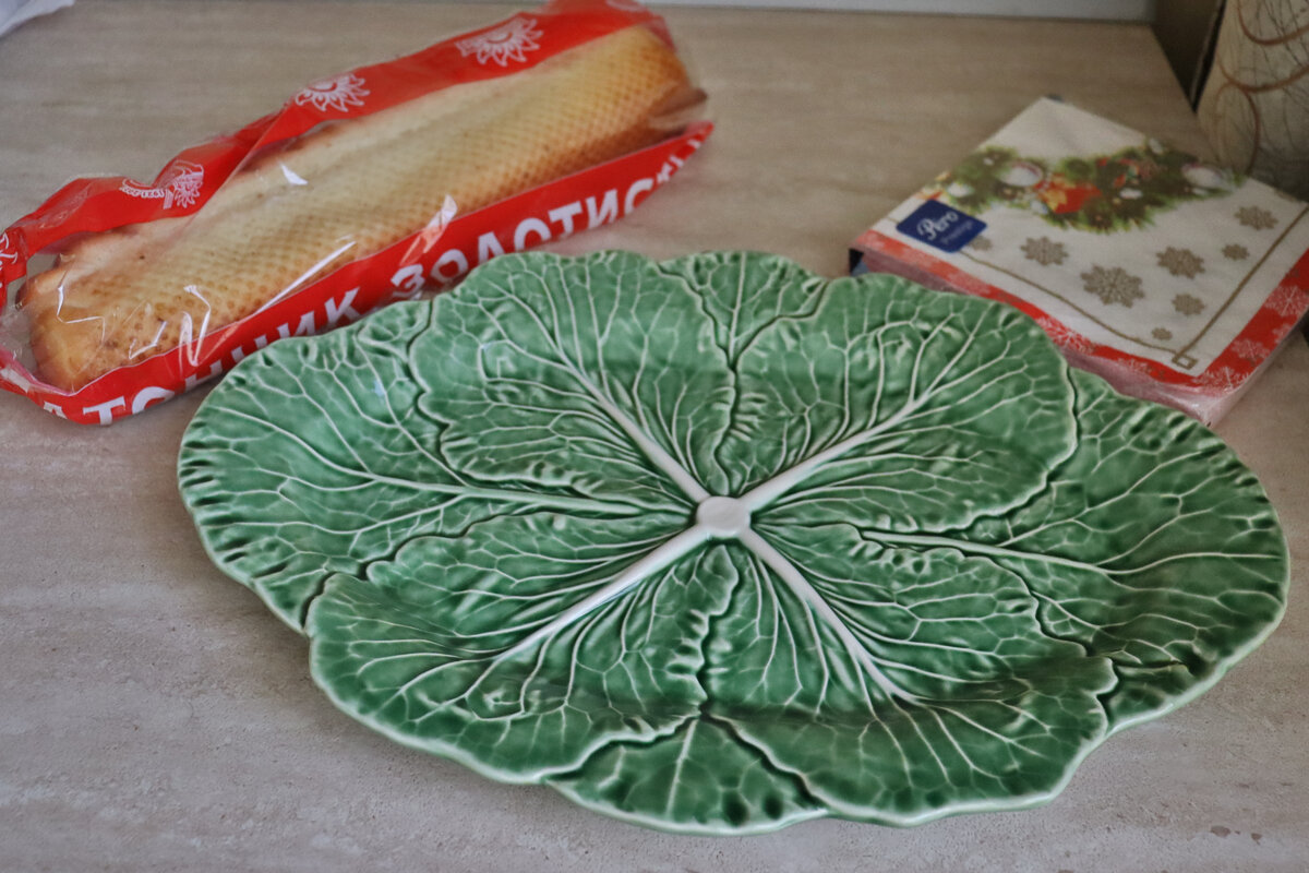 Португальский бренд, блюдо "капуста". Фото автора