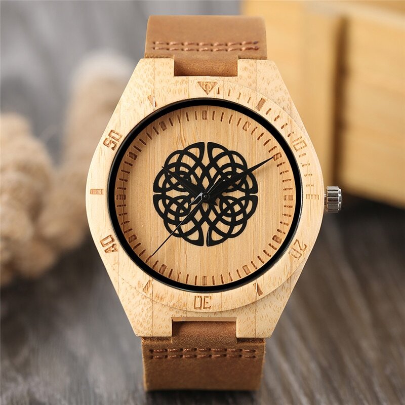 Деревянные наручные часы