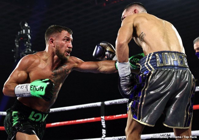 Lomachenko vs Teofimo Lopez. Первый поединок